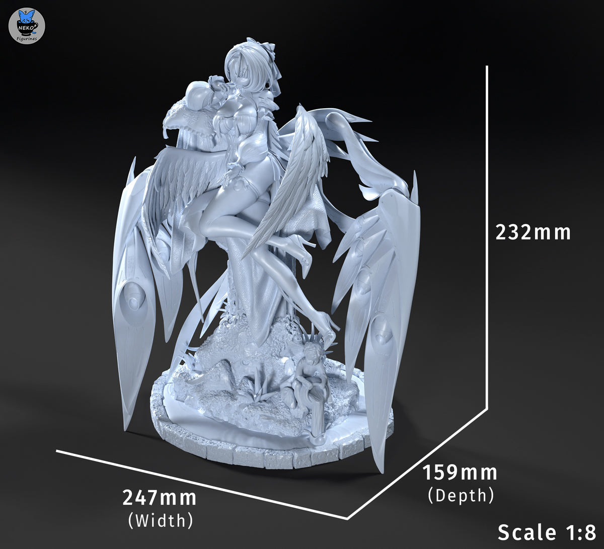 Neko Figurines Remielle Dan - Zenless Zone Zero