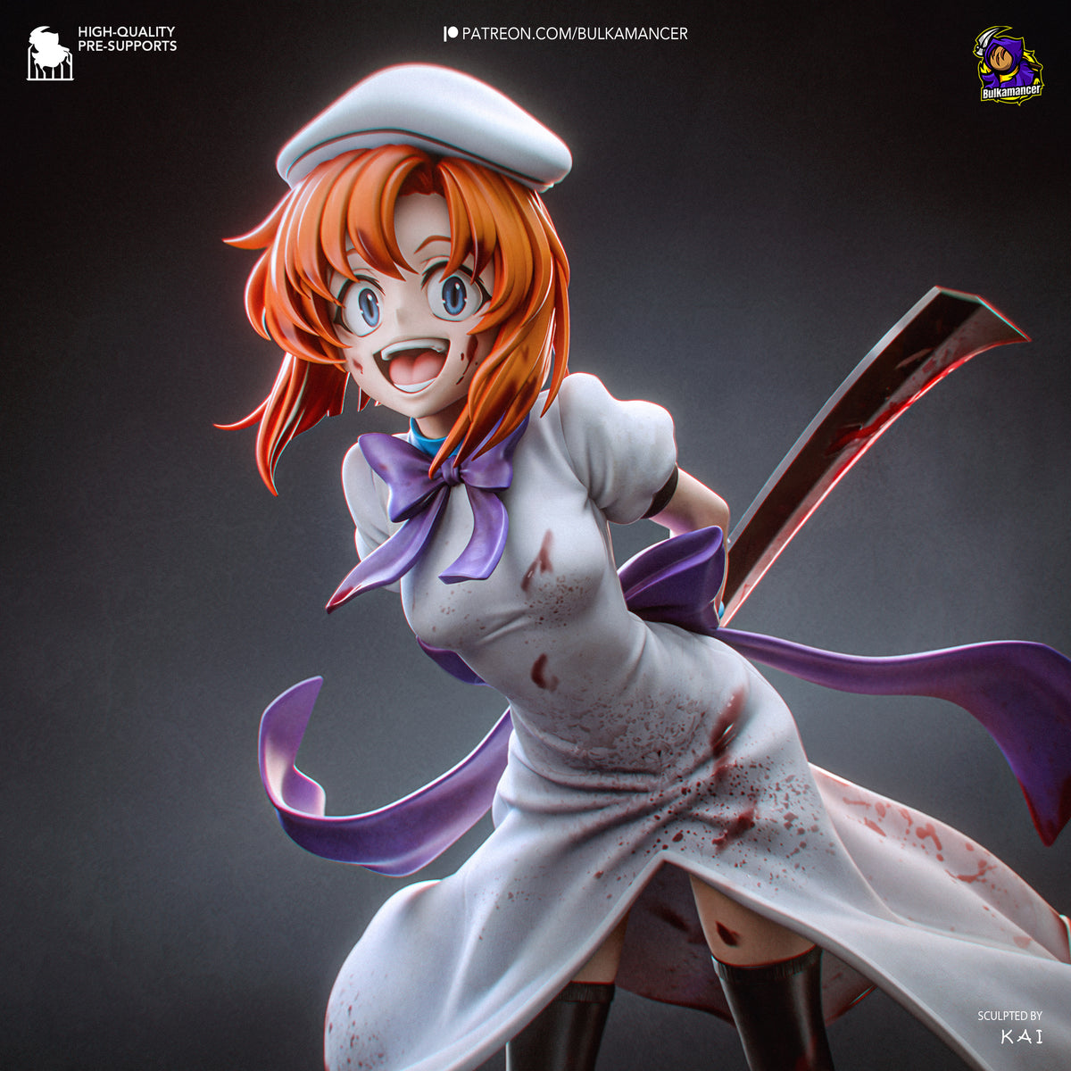 Bulkamancer Sculps Rena Ryugu - Higurashi No Naku Koro Ni