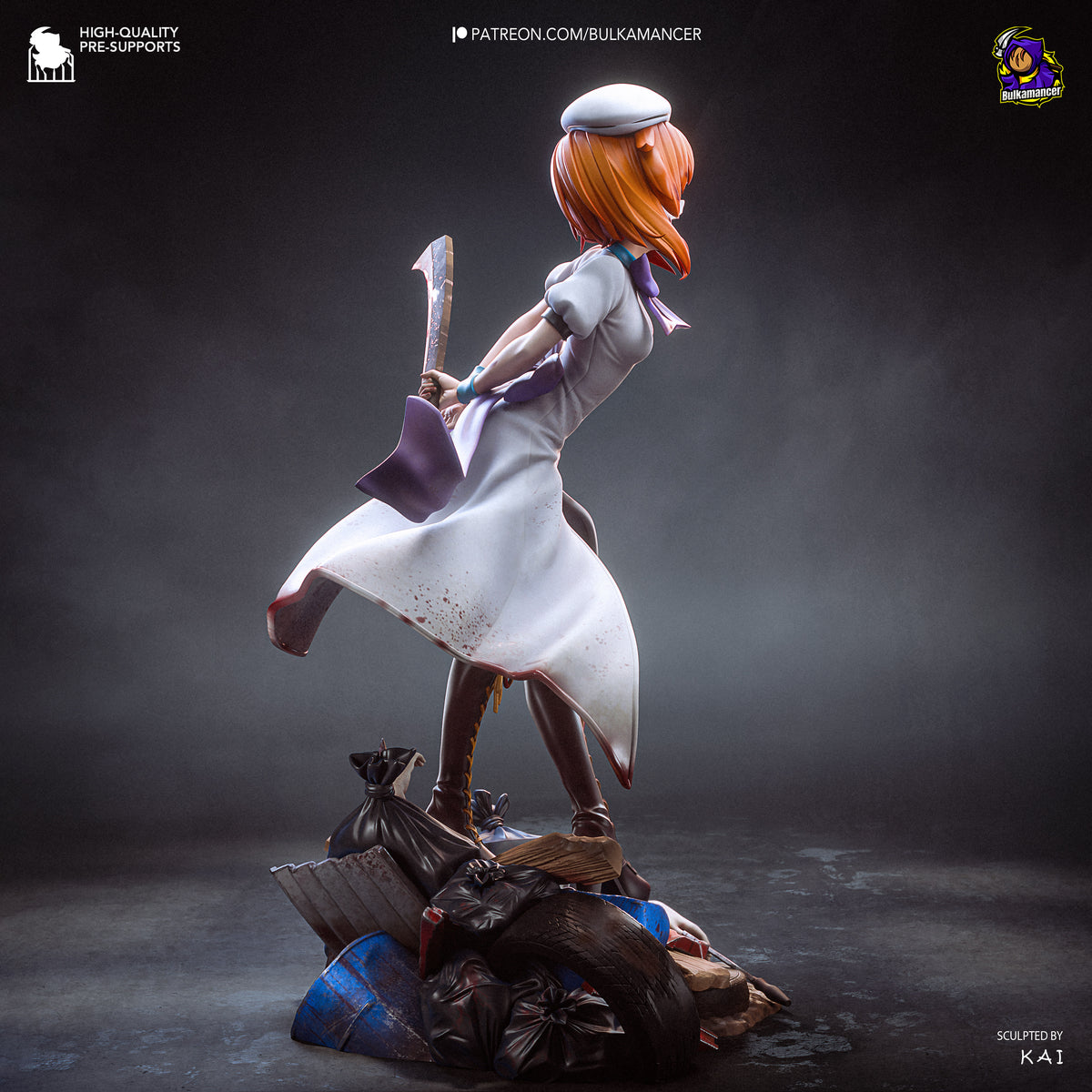 Bulkamancer Sculps Rena Ryugu - Higurashi No Naku Koro Ni