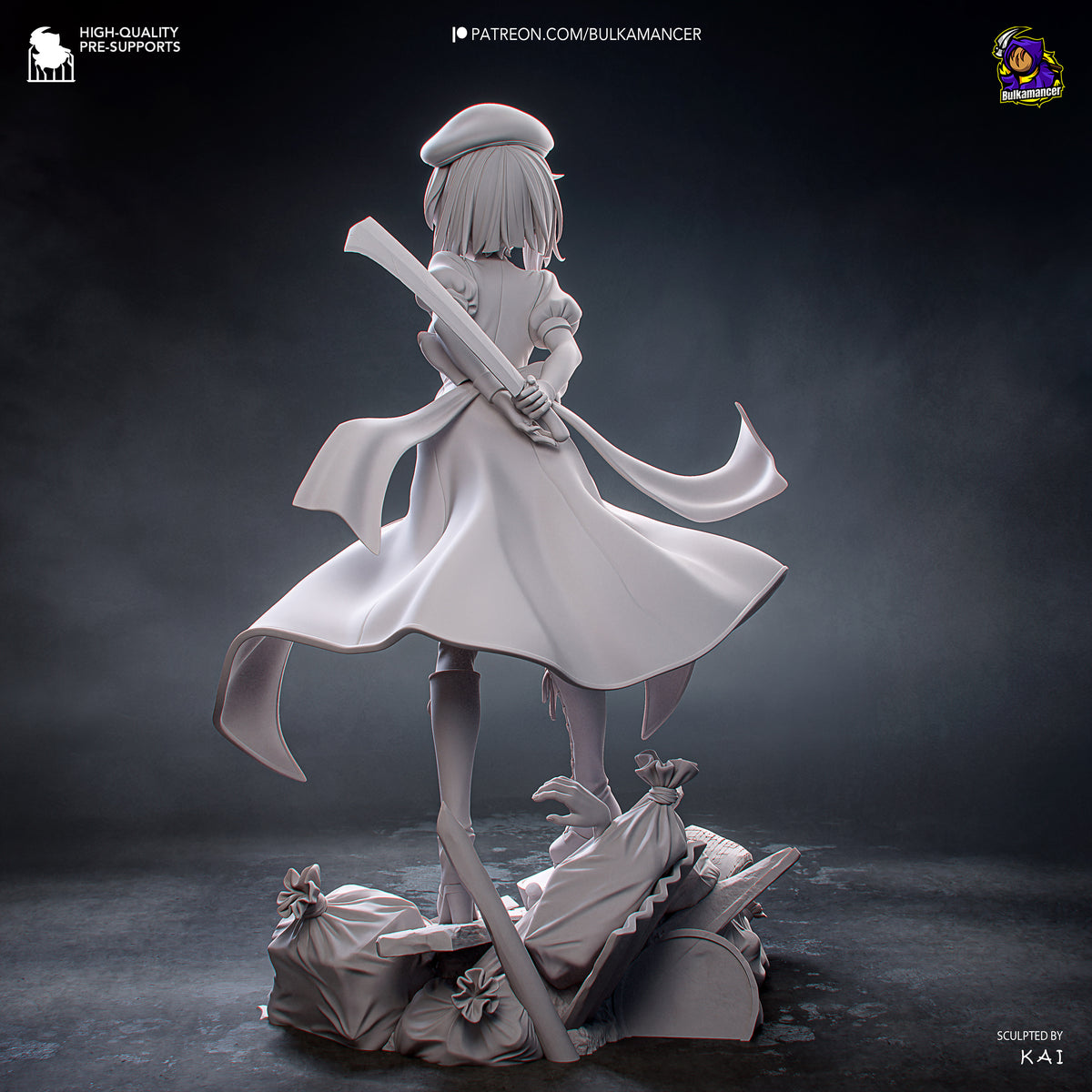 Bulkamancer Sculps Rena Ryugu - Higurashi No Naku Koro Ni