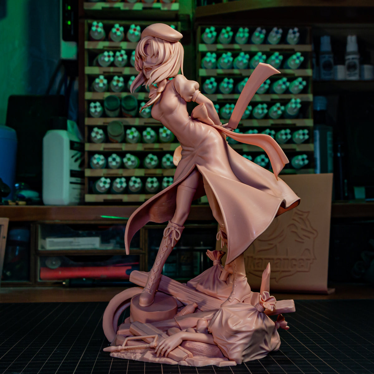 Bulkamancer Sculps Rena Ryugu - Higurashi No Naku Koro Ni