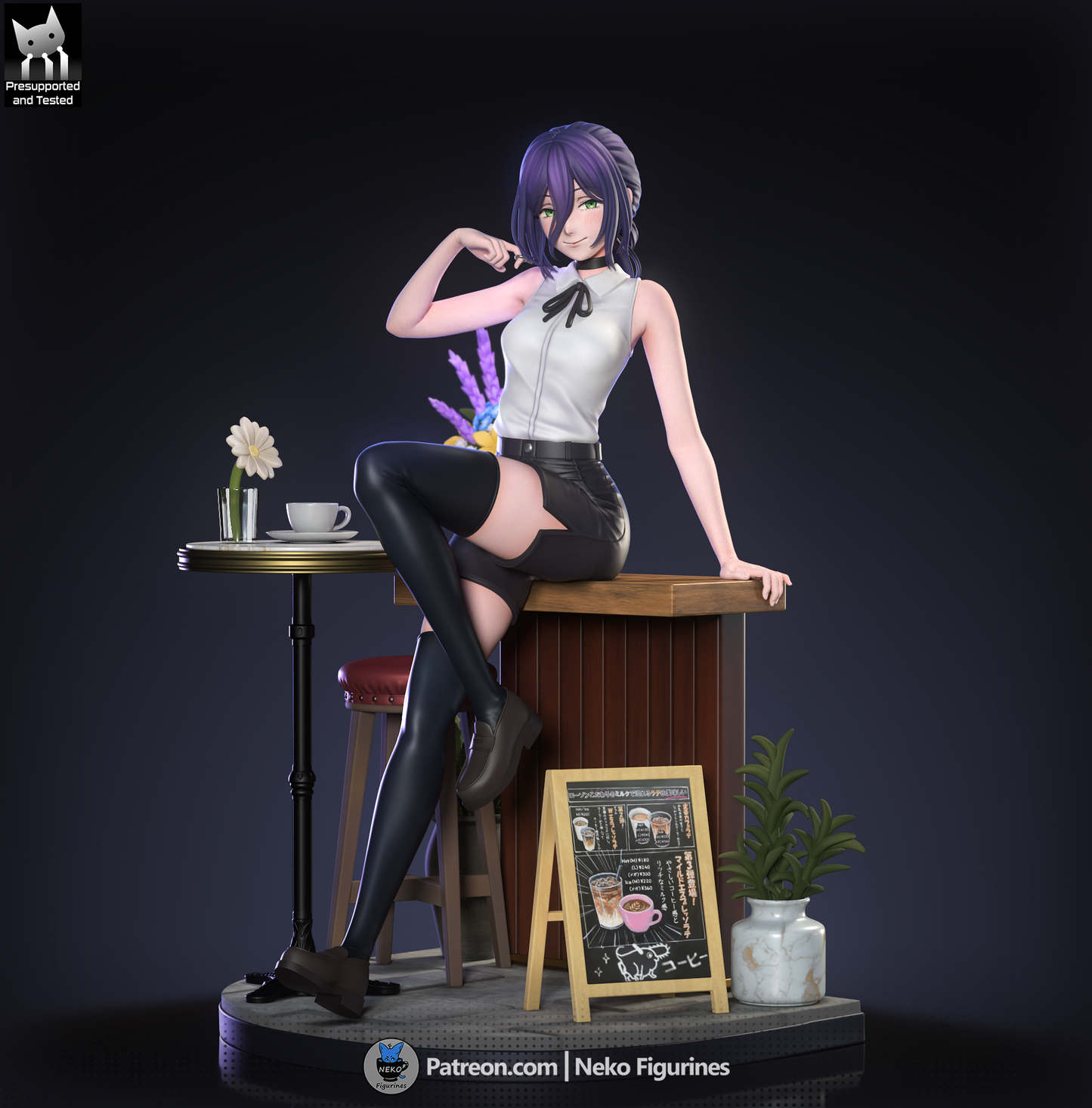 Neko Figurines Reze - Chainsawman