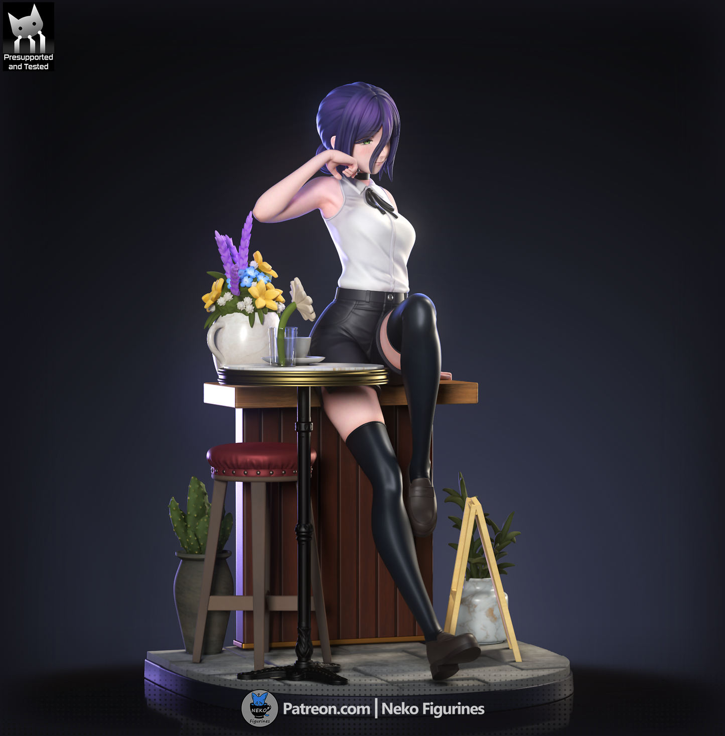 Neko Figurines Reze - Chainsawman