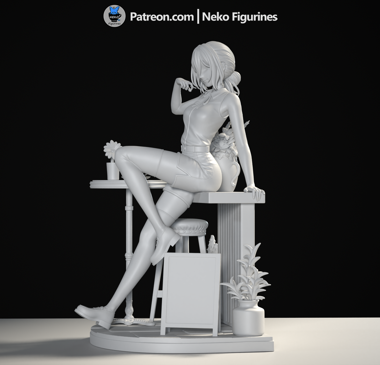 Neko Figurines Reze - Chainsawman