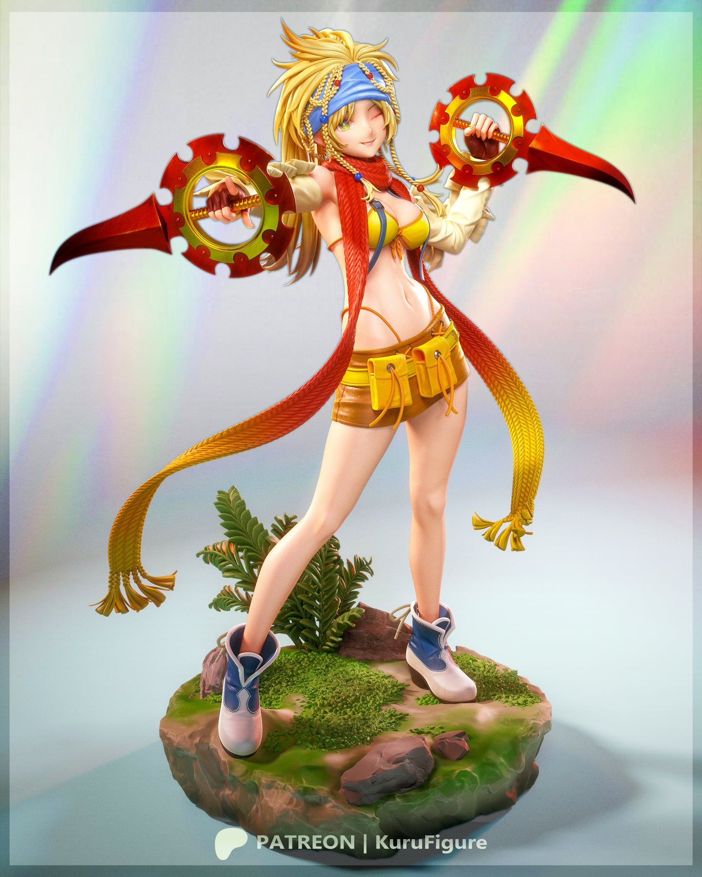 Kuru Figures Rikku - Final Fantasy X