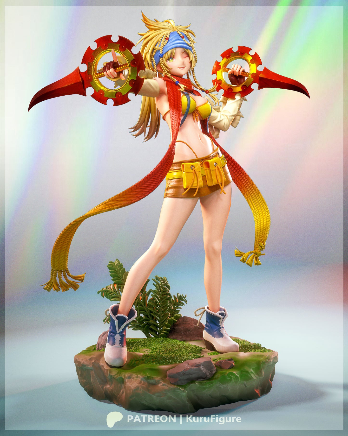 Kuru Figures Rikku - Final Fantasy X