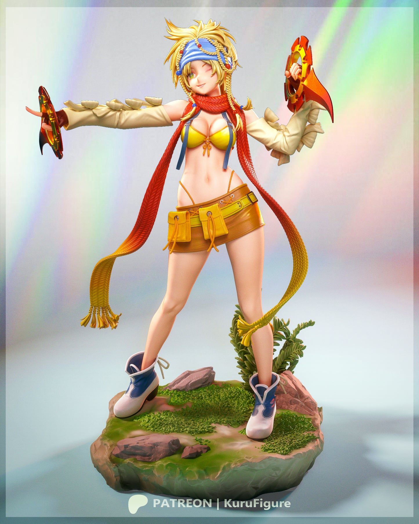 Kuru Figures Rikku - Final Fantasy X