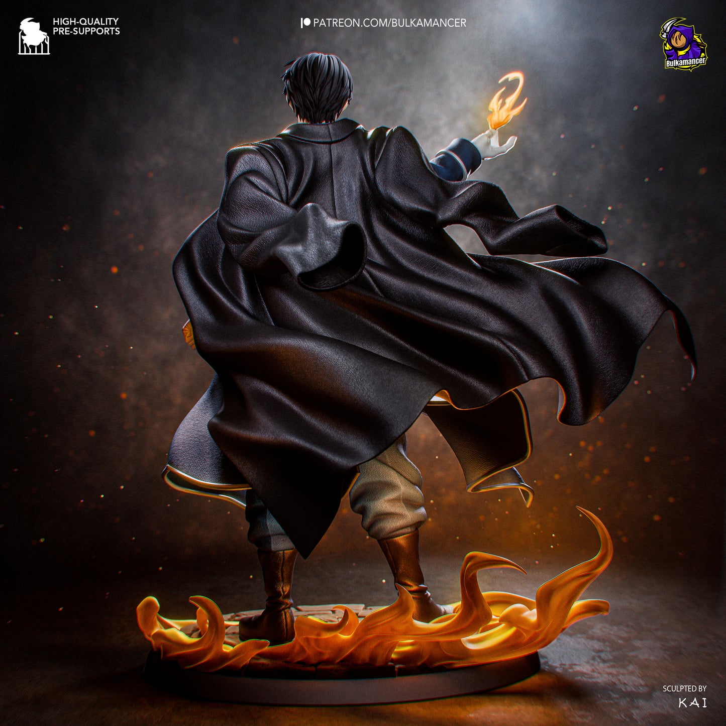 Bulkamancer Sculps Roy Mustang - Fullmetal Alchemist