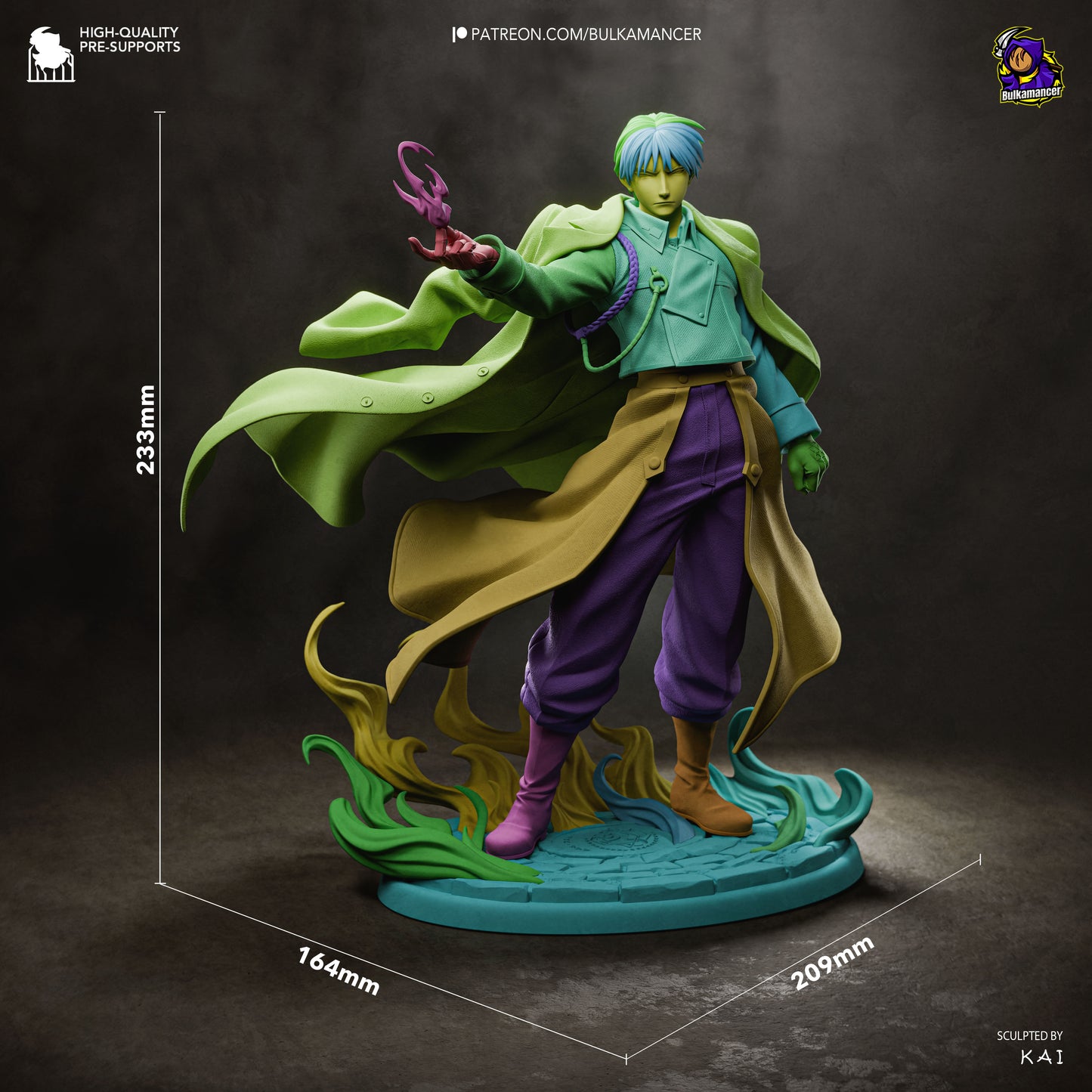 Bulkamancer Sculps Roy Mustang - Fullmetal Alchemist