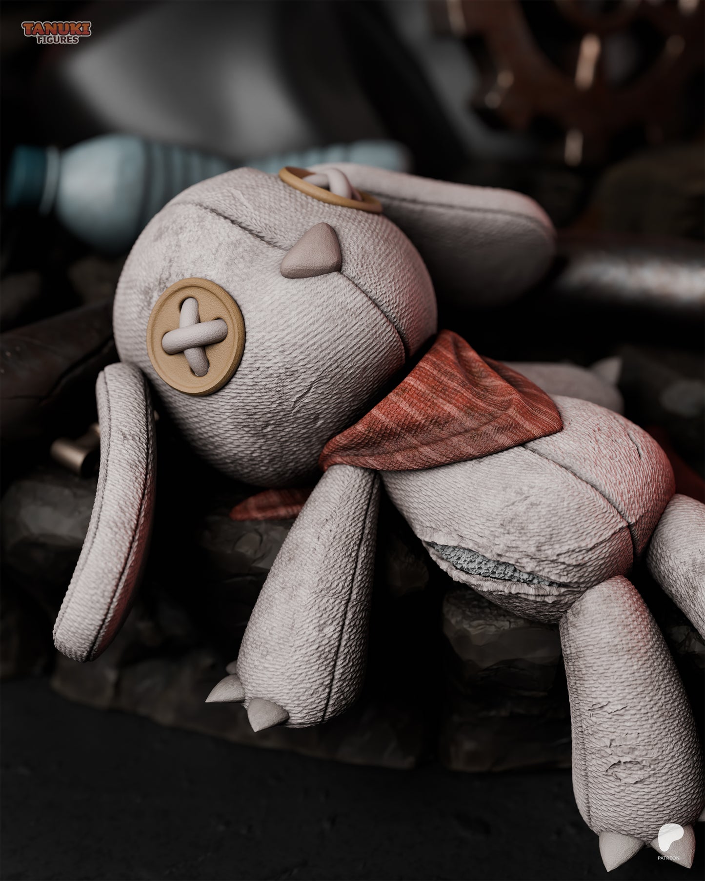 Tanuki Figures Rudo - Gachiakuta