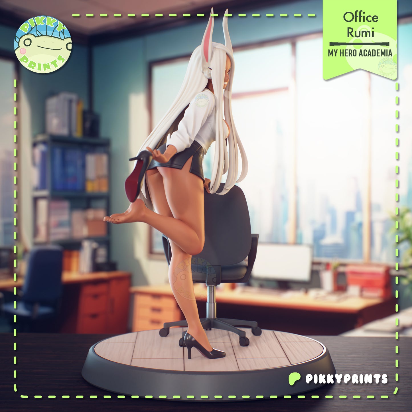 Pikky Prints Office Lady Rumi - My Hero Academia