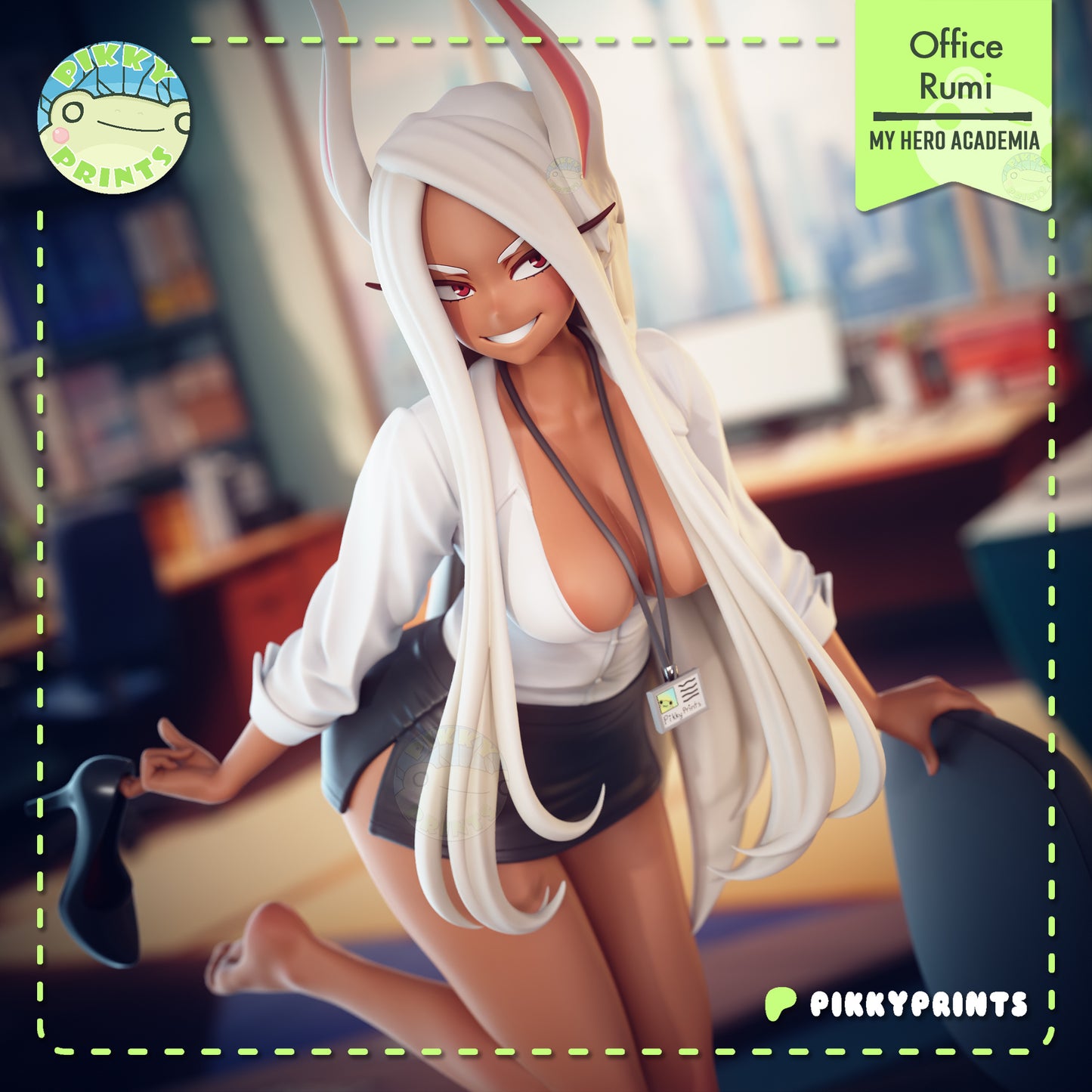 Pikky Prints Office Lady Rumi - My Hero Academia