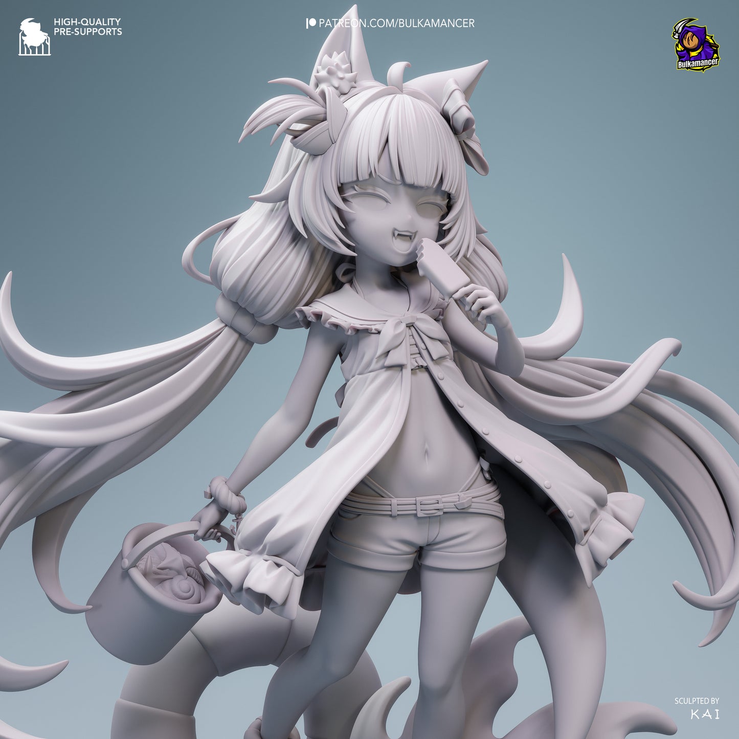 Bulkamancer Sculps Sameko Saba