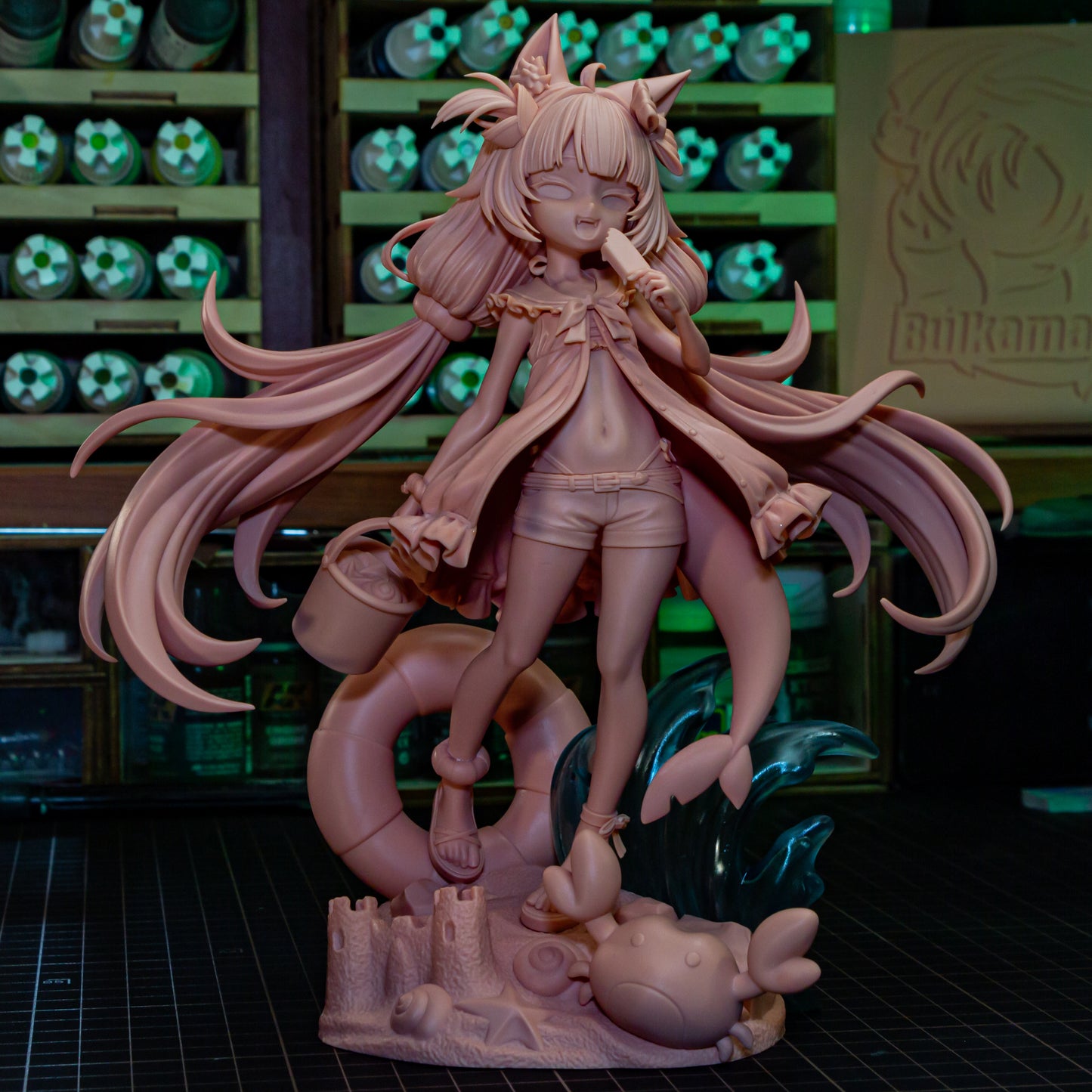Bulkamancer Sculps Sameko Saba