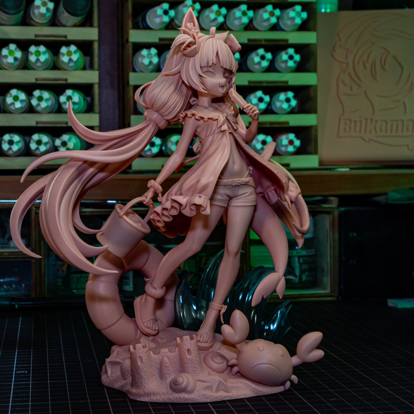 Bulkamancer Sculps Sameko Saba