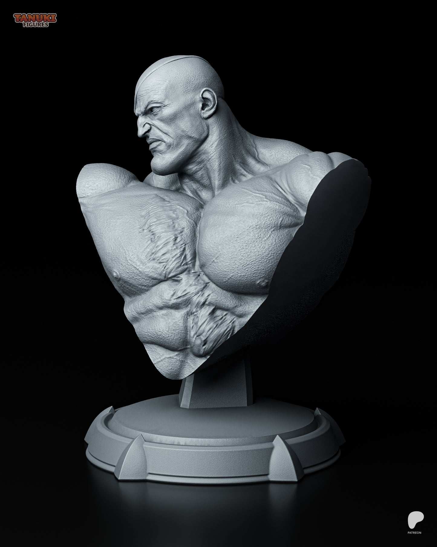 Tanuki Figures Sagat - Street Fighter