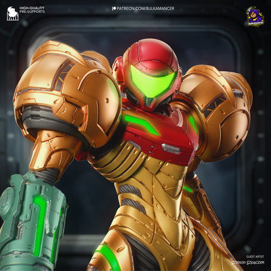 Bulkamancer Sculps Samus - Metroid