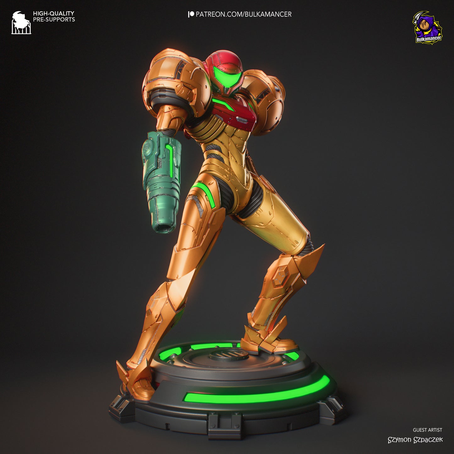 Bulkamancer Sculps Samus - Metroid