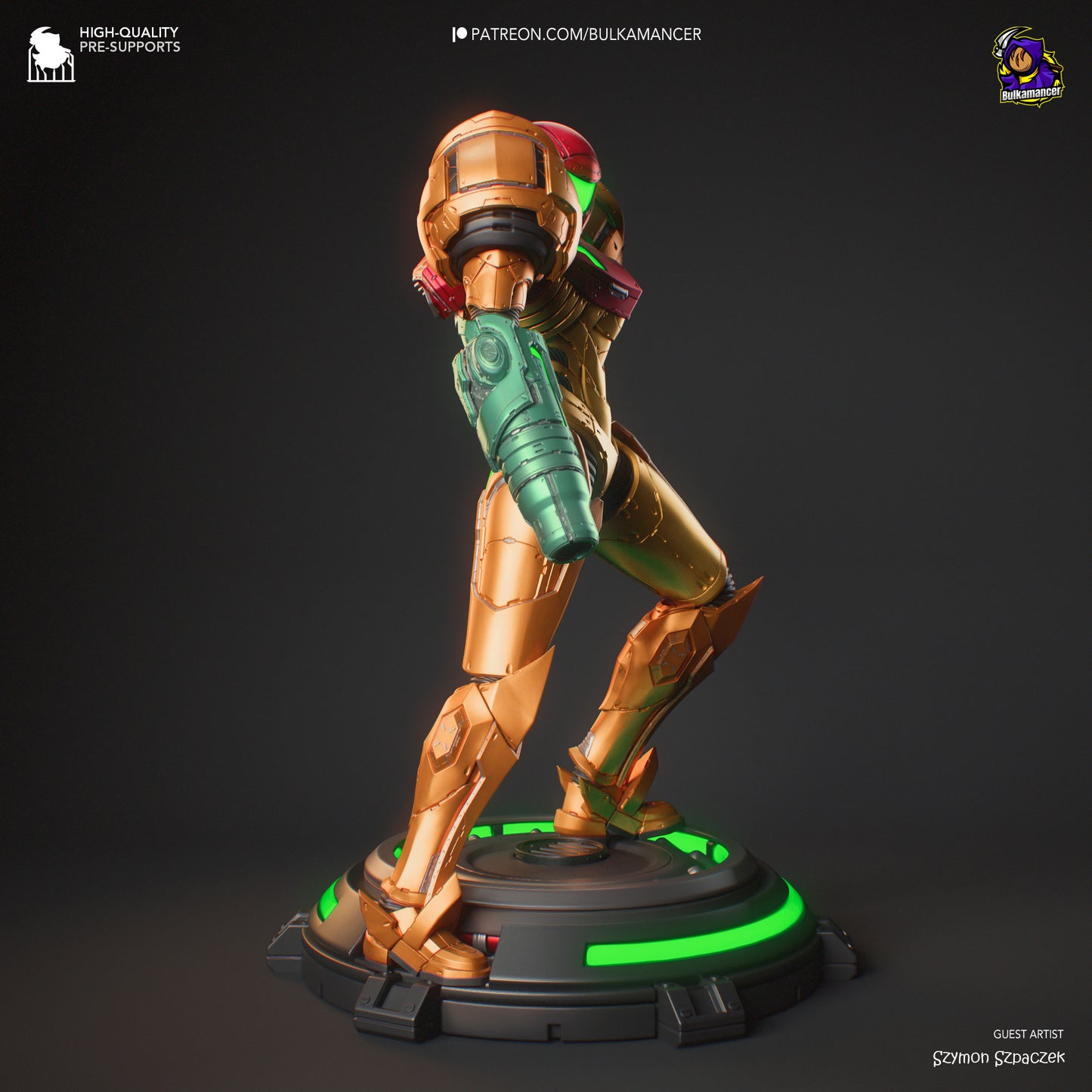 Bulkamancer Sculps Samus - Metroid