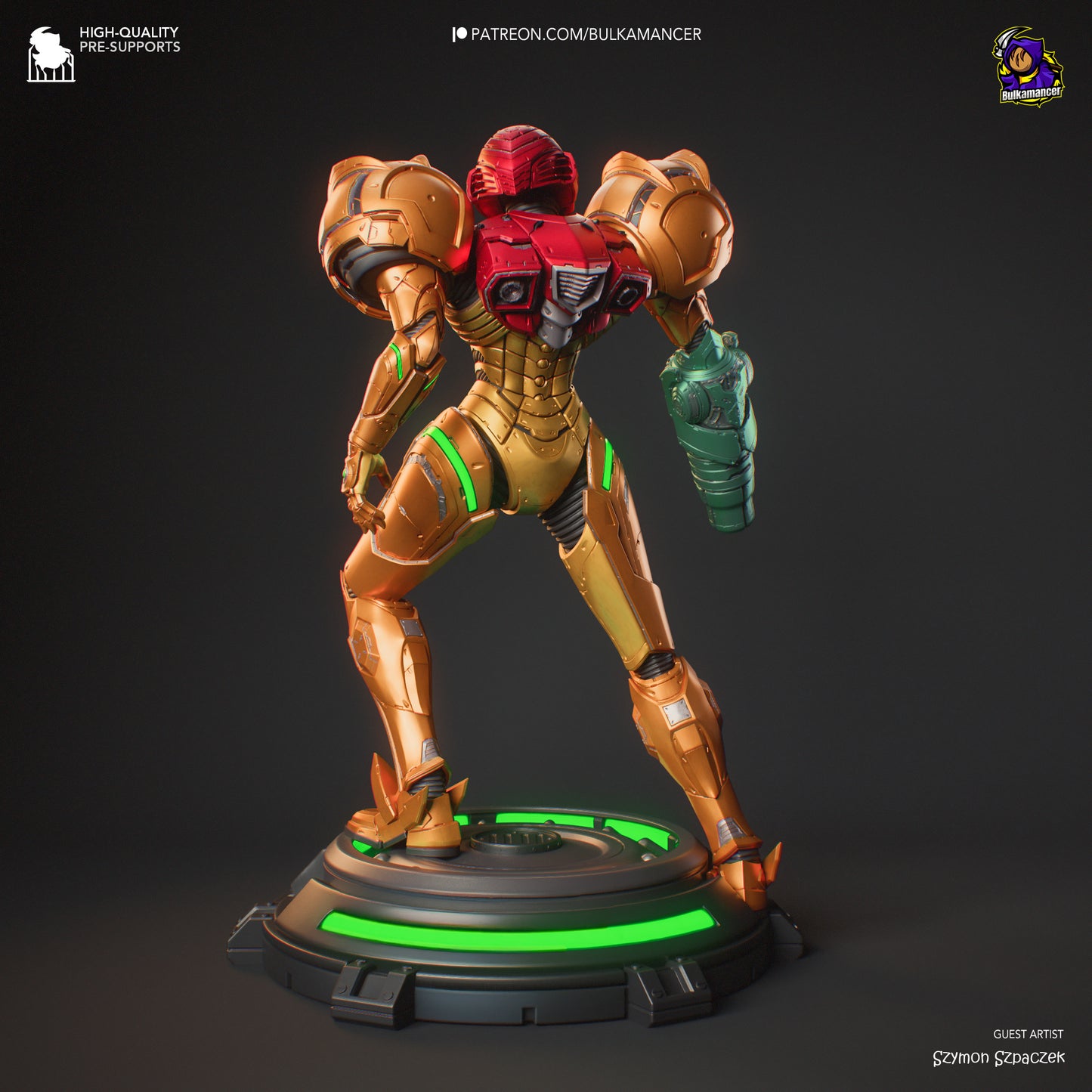 Bulkamancer Sculps Samus - Metroid