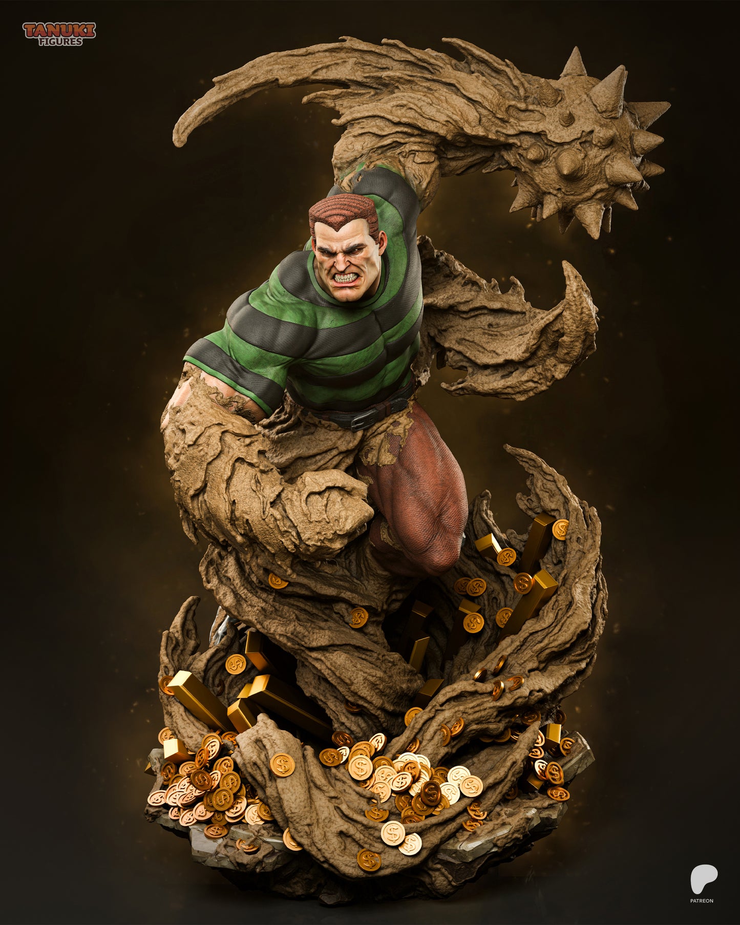 Tanuki Figures Sandman - Spider-Man