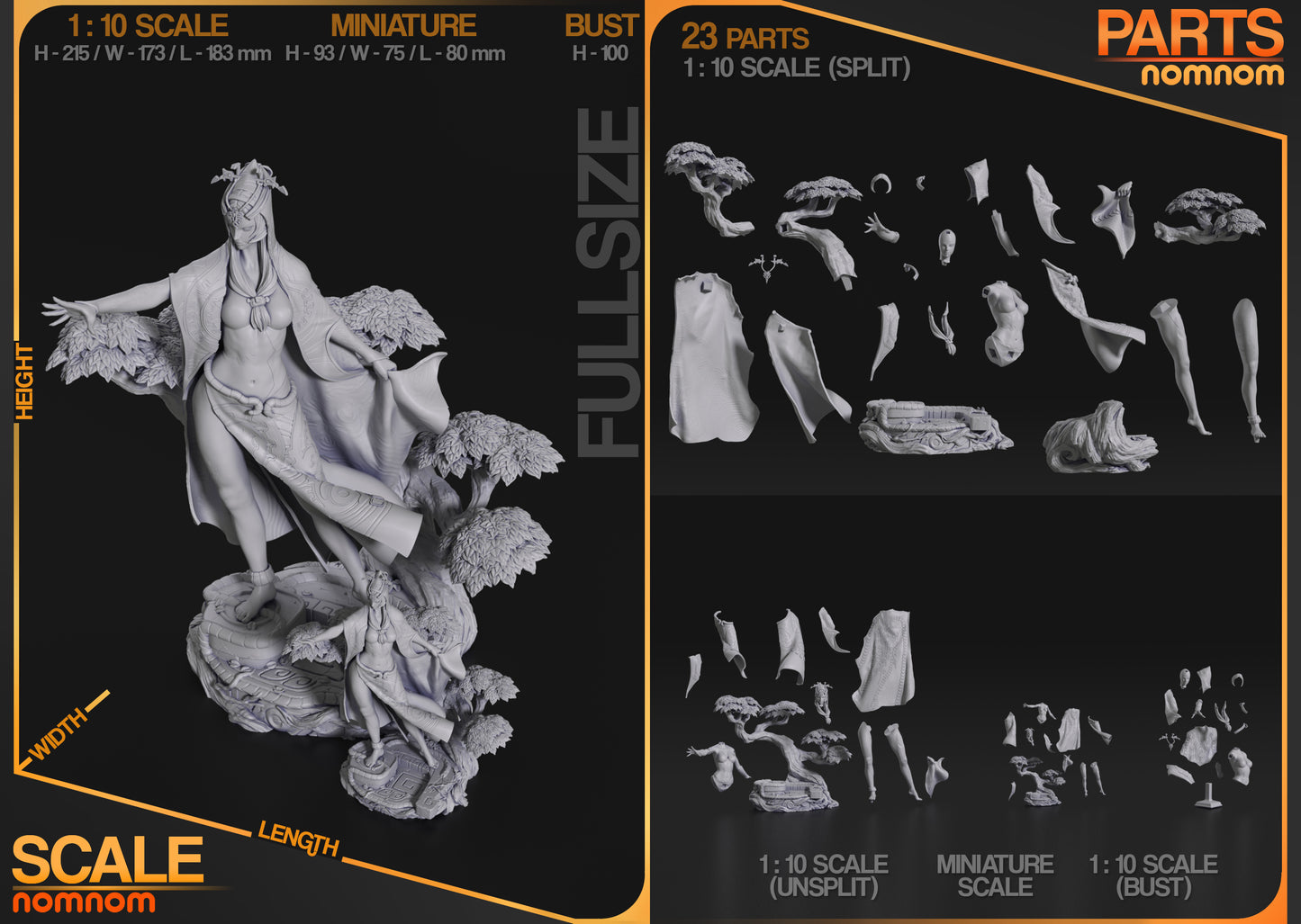 Nomnom Figures Midna - Legend of Zelda