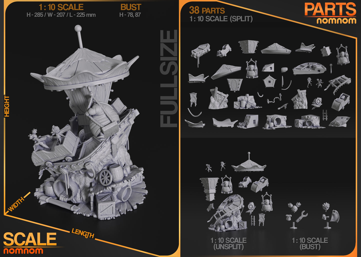 Nomnom Figures Little Nightmares III