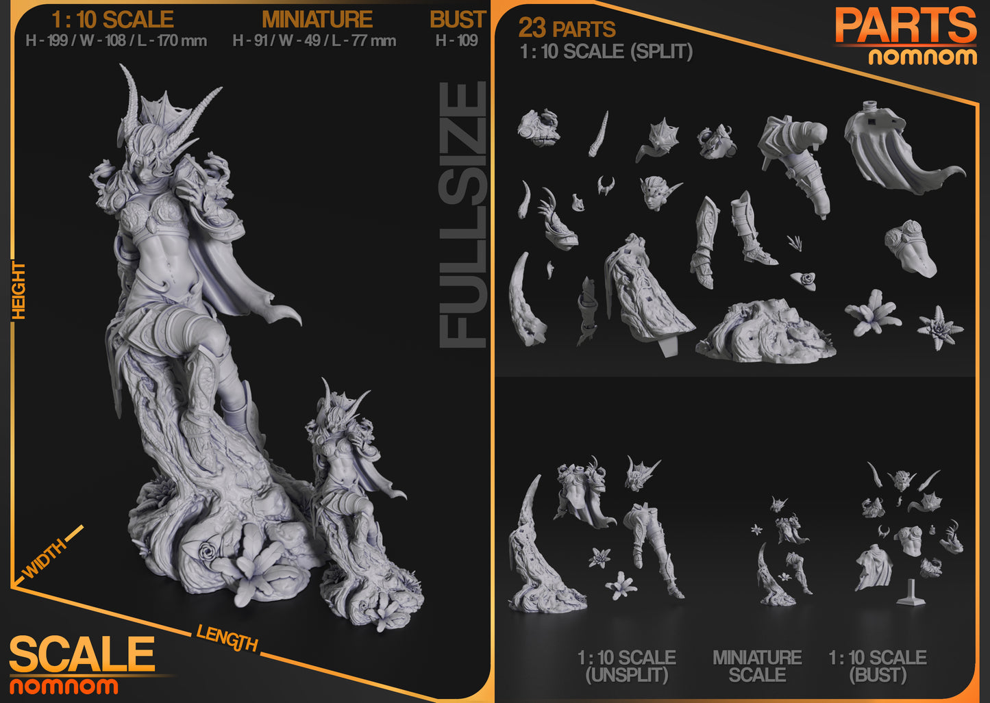 Nomnom Figures Ysera - World of Warcraft