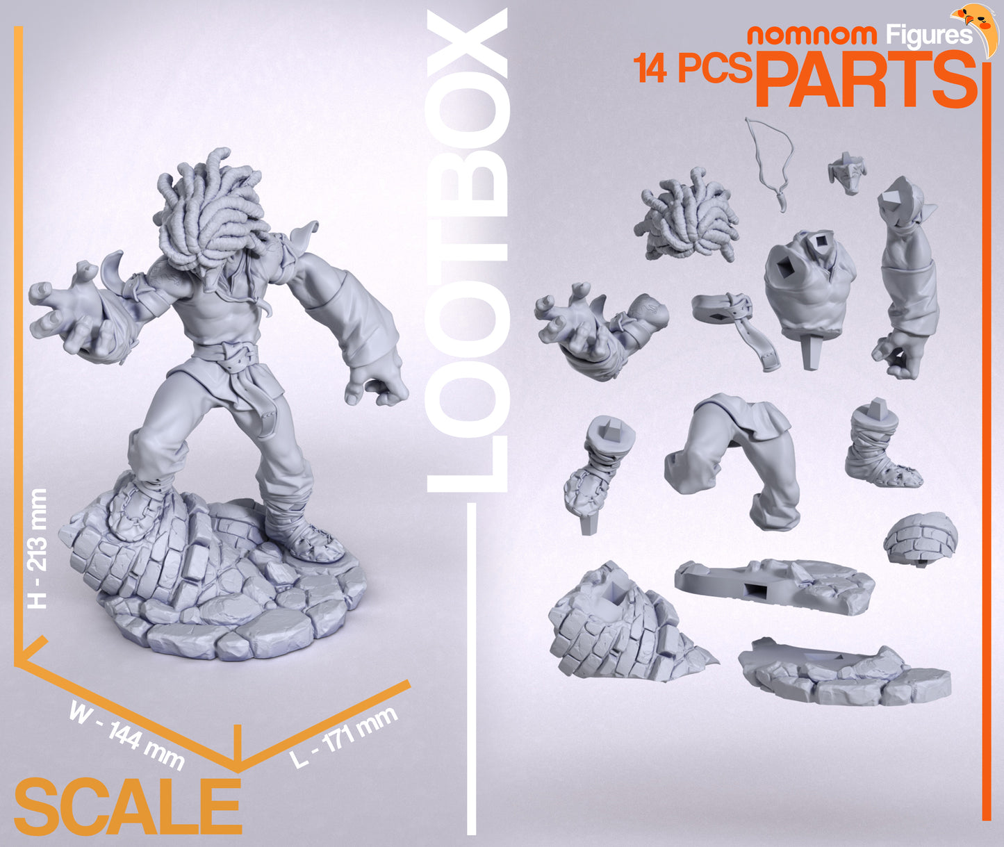 Nomnom Figures Amarant - Final Fantasy IX