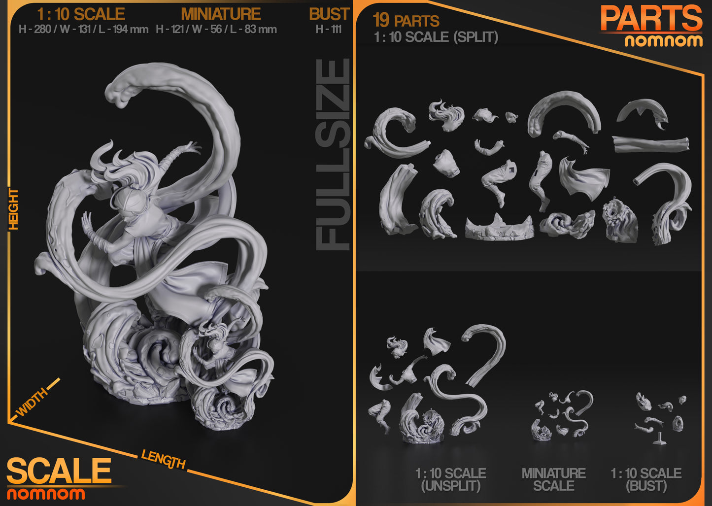 Nomnom Figures Katara - Avatar