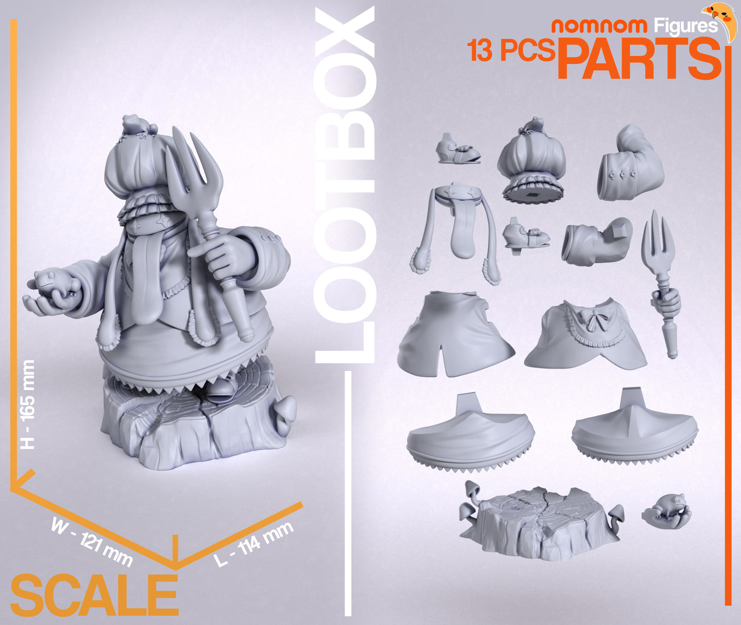 Nomnom Figures Quina Quen - Final Fantasy IX