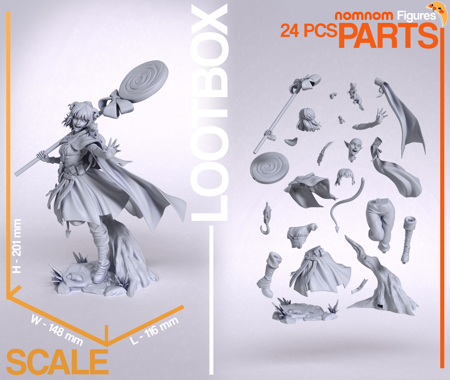 Nomnom Figures Jester Lavorre - The Mighty Nein