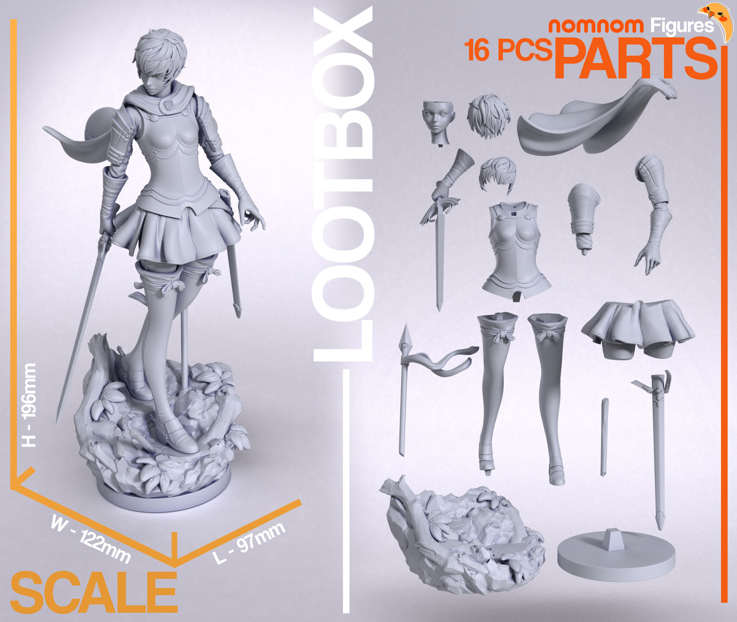 Nomnom Figures Casca - Berserk