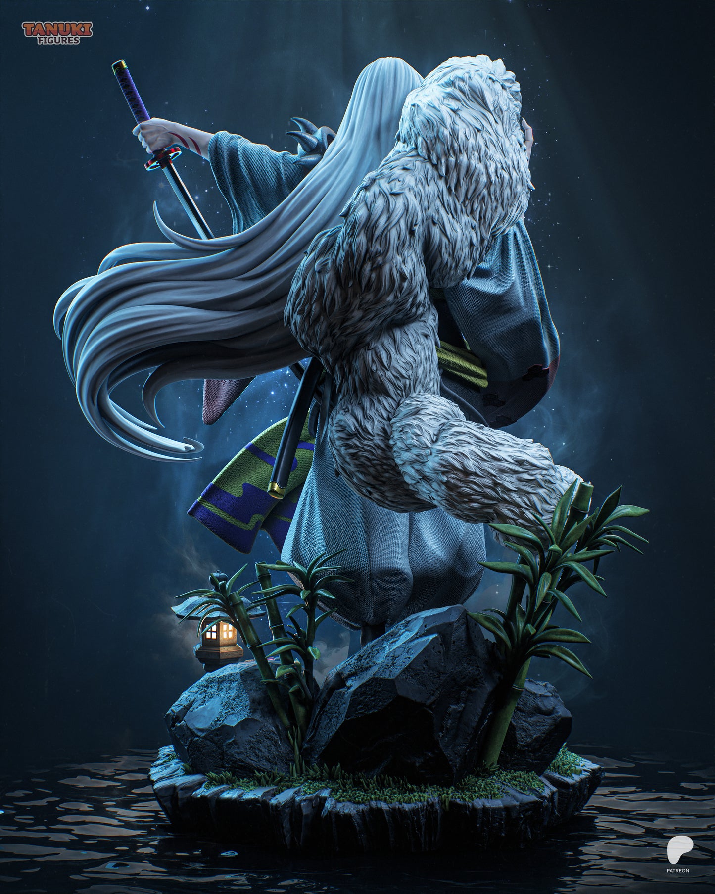 Tanuki Figures Sesshomaru - Inuyasha