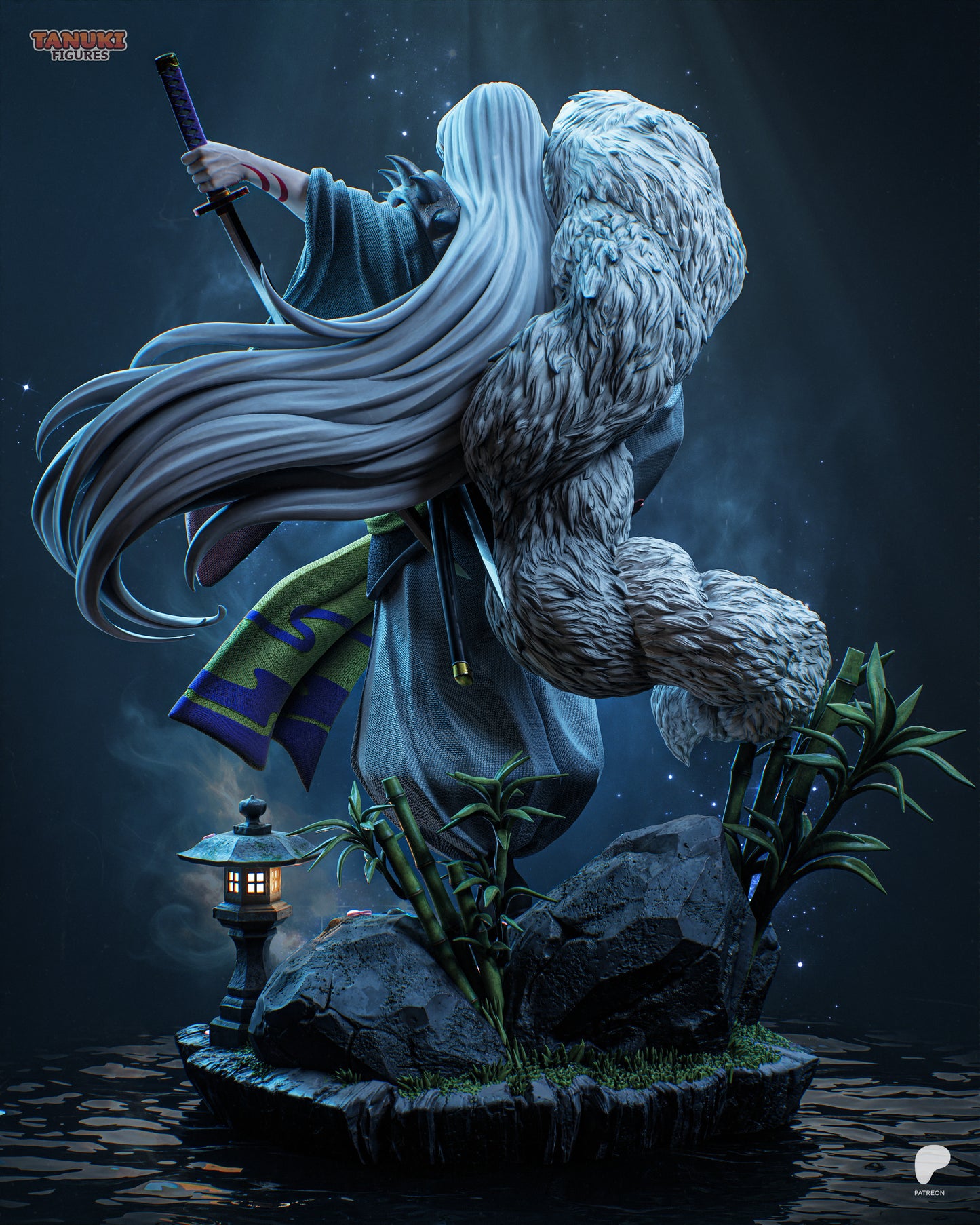 Tanuki Figures Sesshomaru - Inuyasha