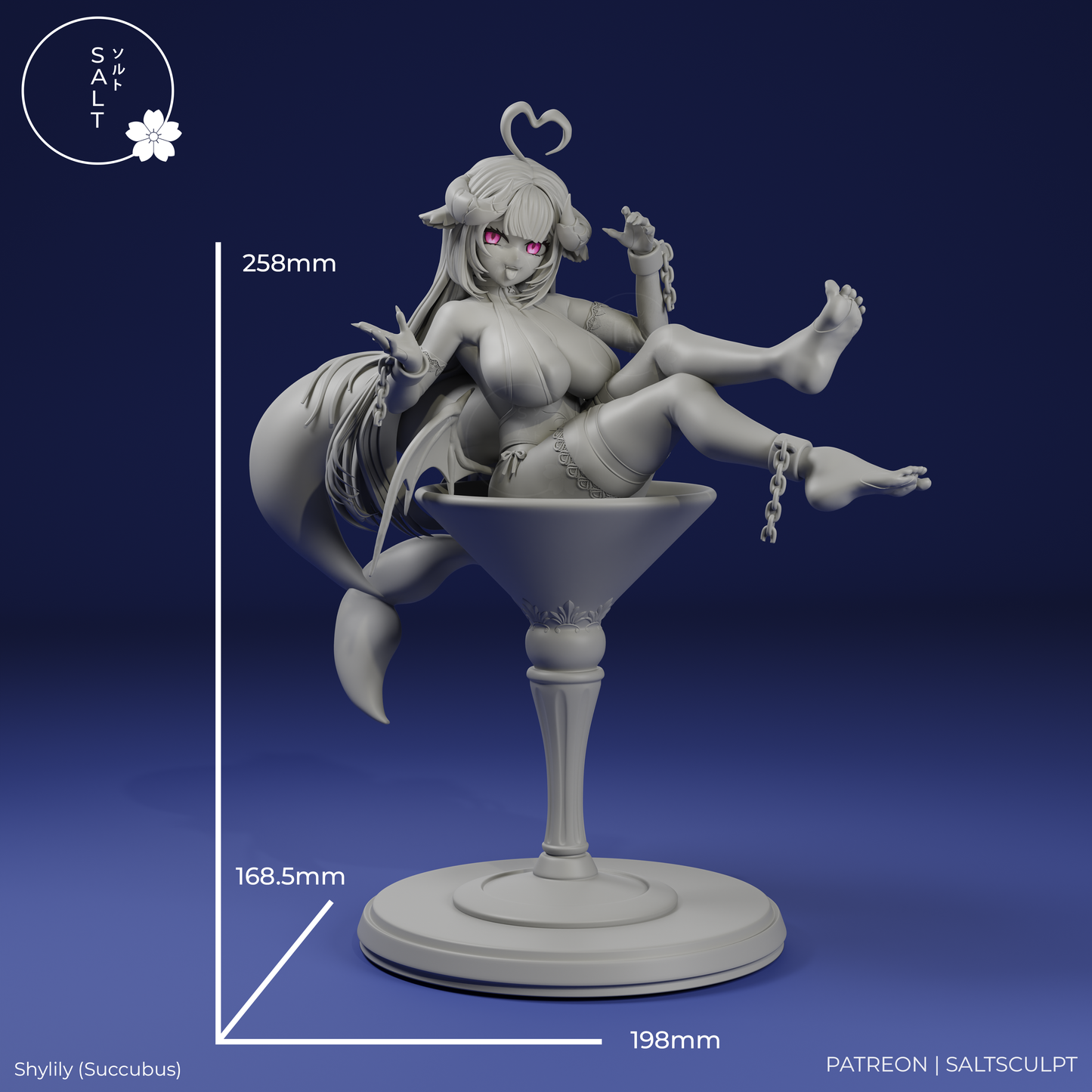 SaltSculpt Shylily(Succubus)