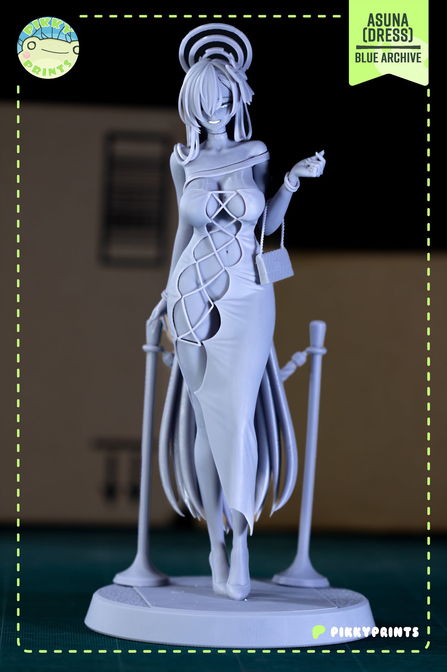 Pikky Prints Dress Asuna - Blue Archive