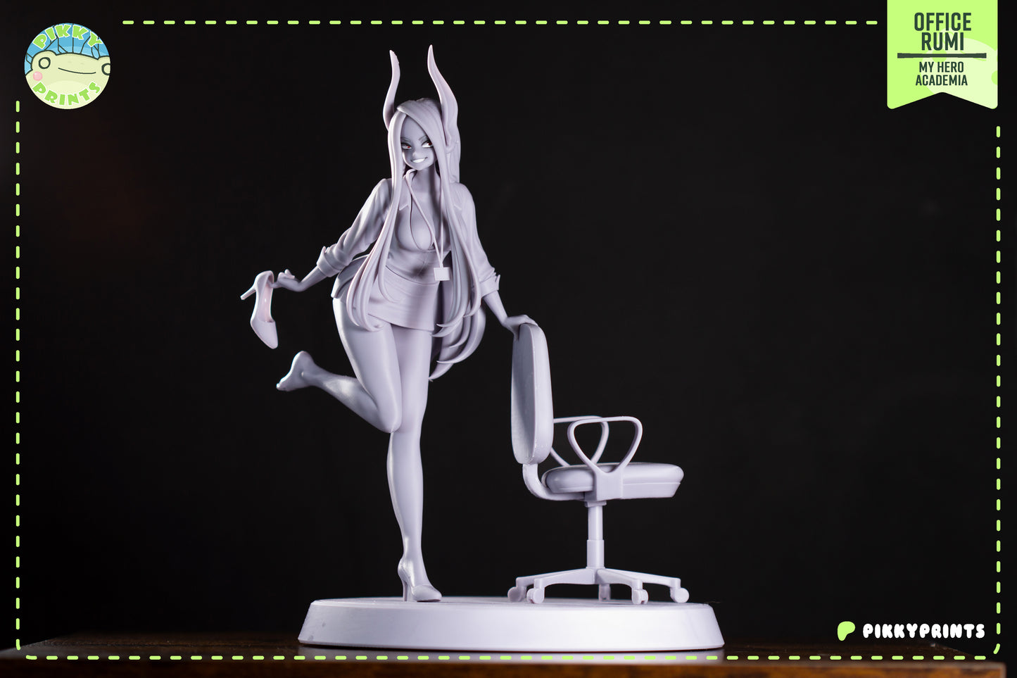 Pikky Prints Office Lady Rumi - My Hero Academia