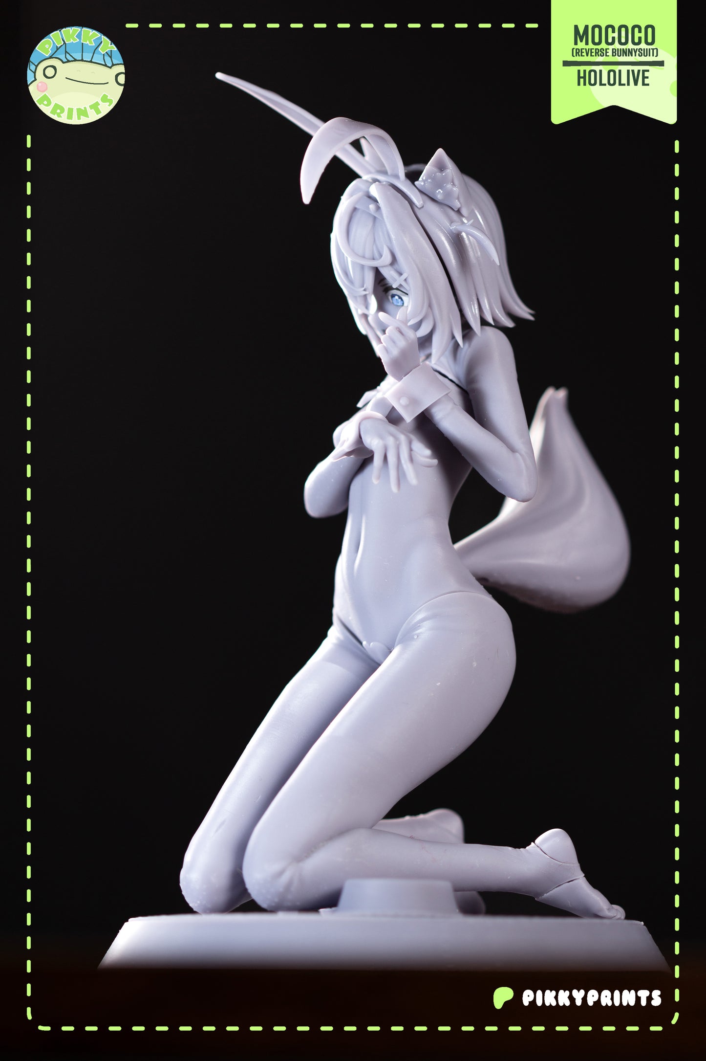 Pikky Prints Reverse Bunny Mococo & Fuwawa