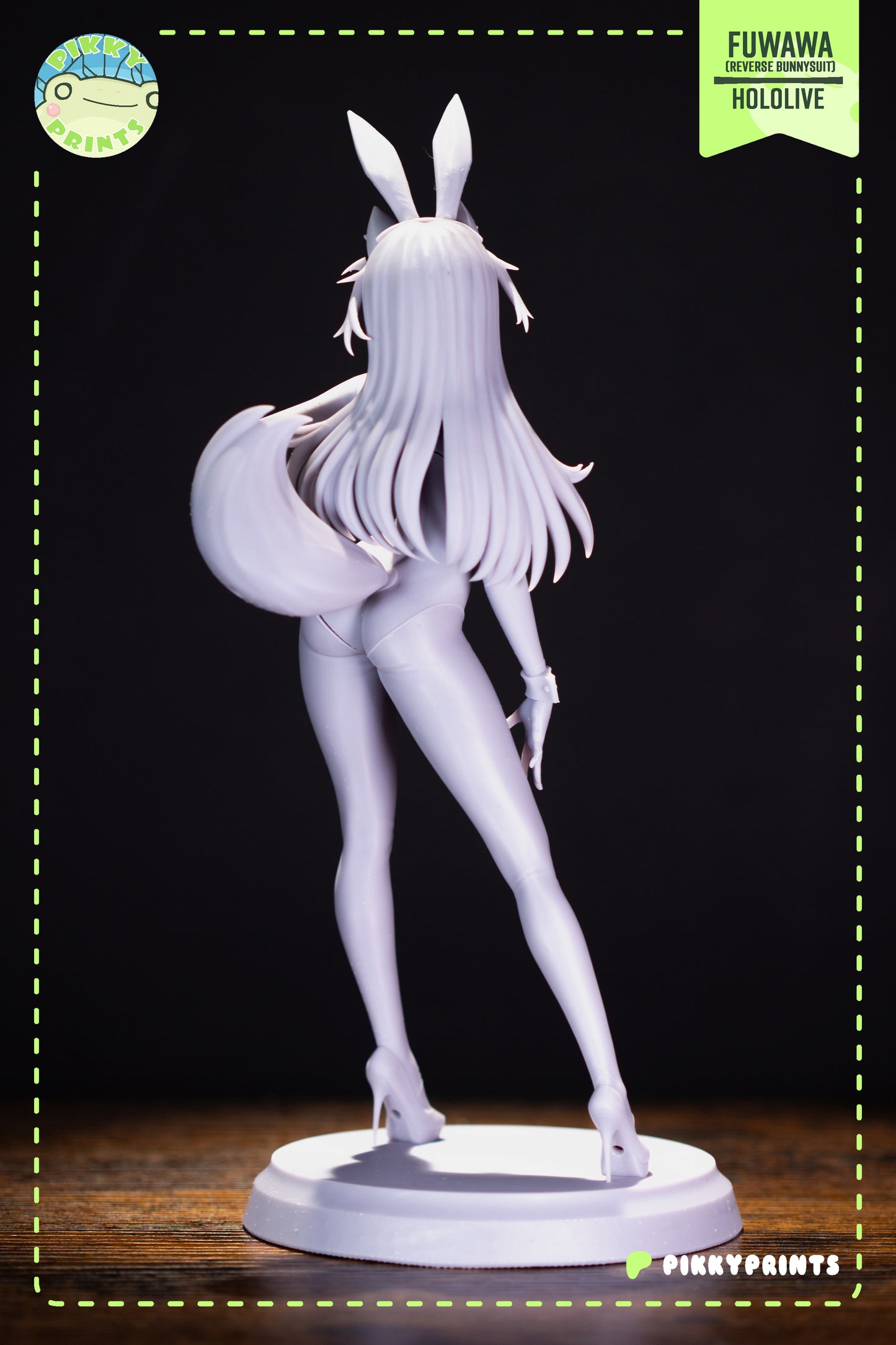 Pikky Prints Reverse Bunny Mococo & Fuwawa