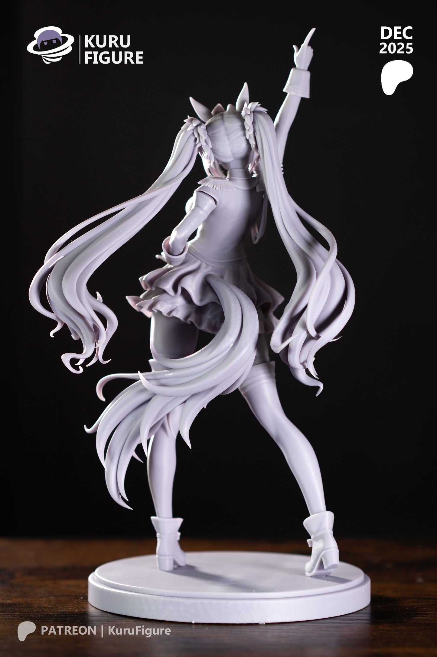 Kuru Figures Daiwa Scarlet - Umamusume