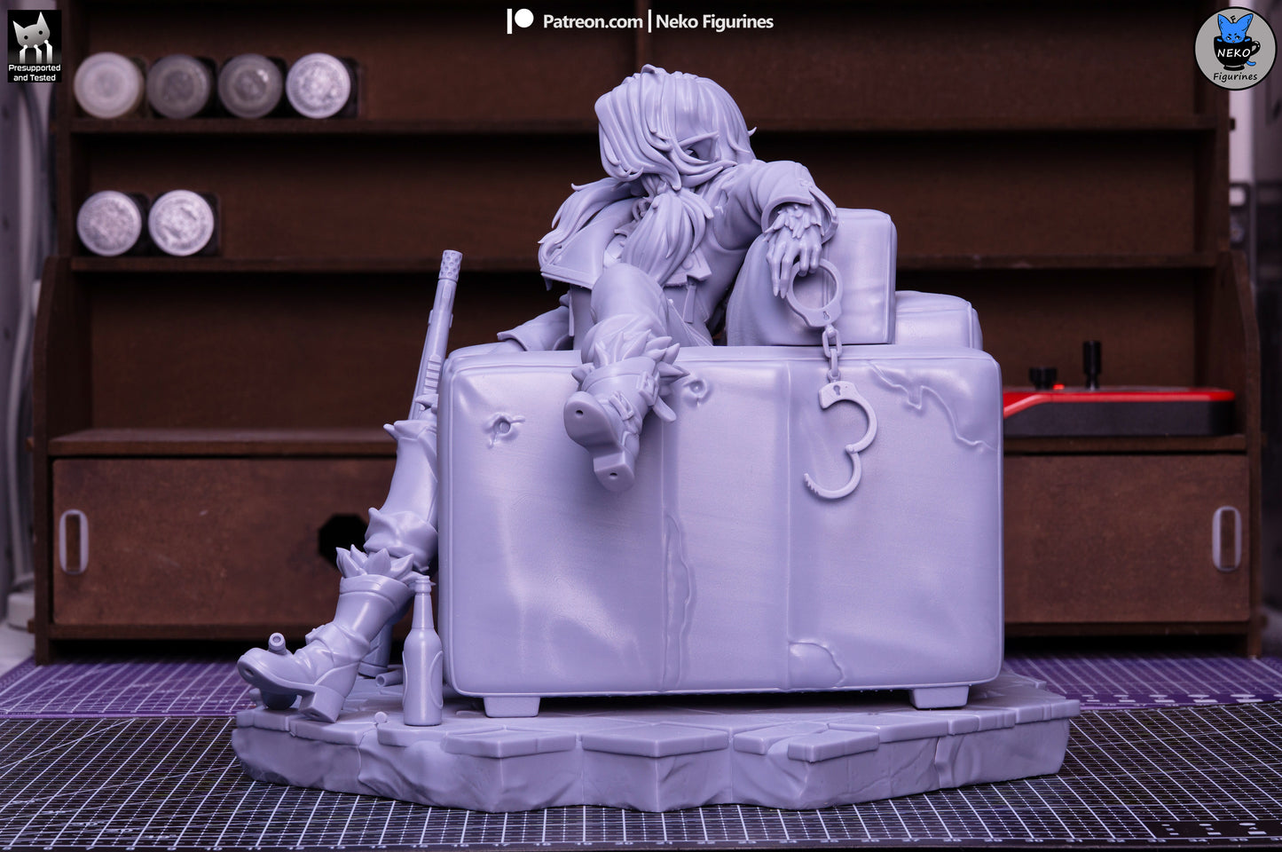 Neko Figurines Silver - Deadlock