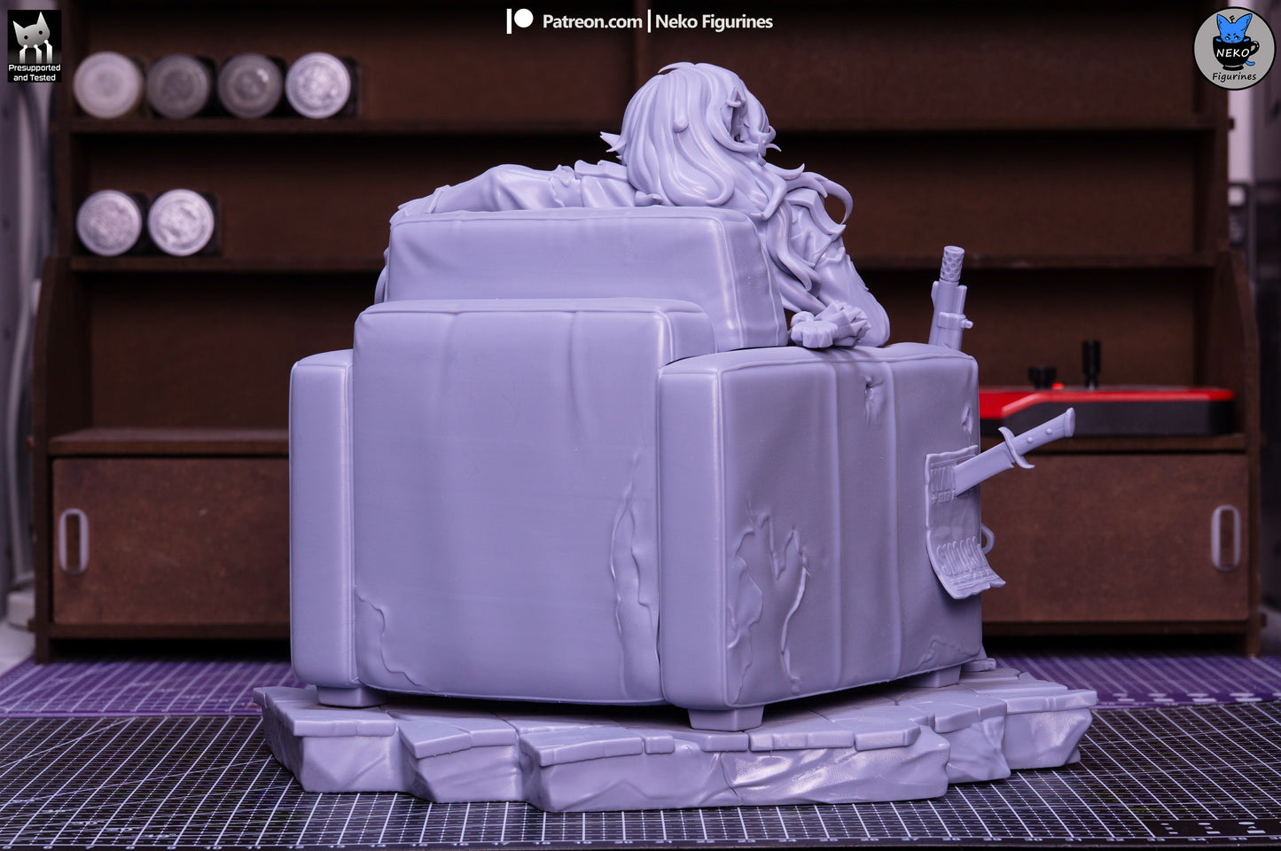 Neko Figurines Silver - Deadlock