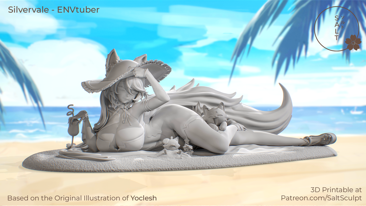 SaltSculpt Silvervale - EN Vtuber
