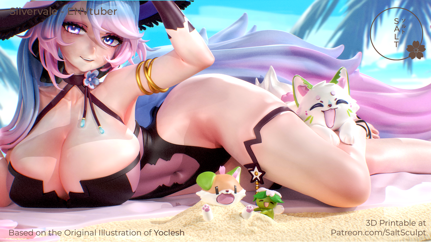 SaltSculpt Silvervale - EN Vtuber