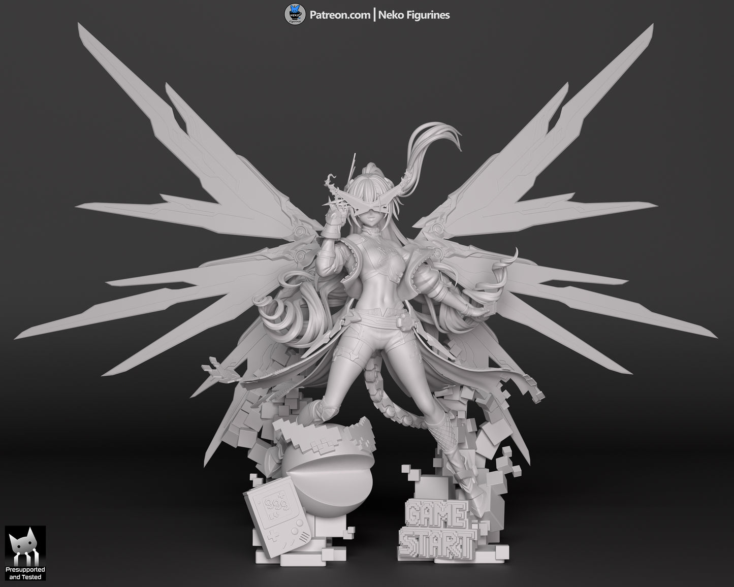 Neko Figurines SilverWolfLV999 - Honkai Star Rail