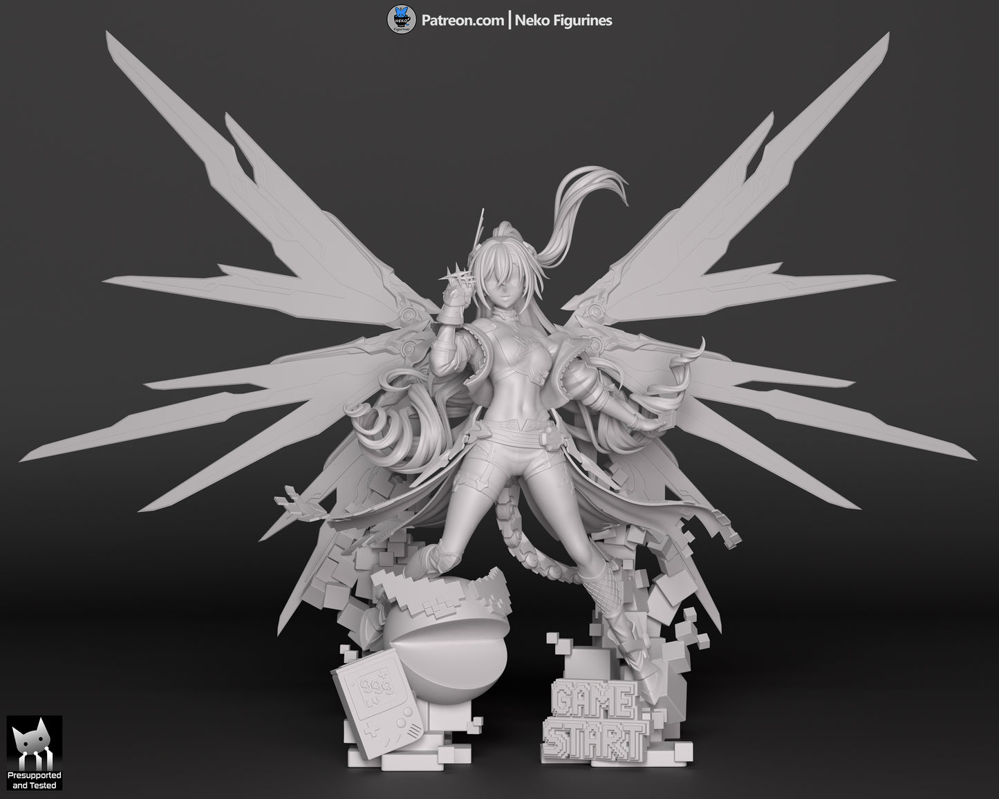 Neko Figurines SilverWolfLV999 - Honkai Star Rail