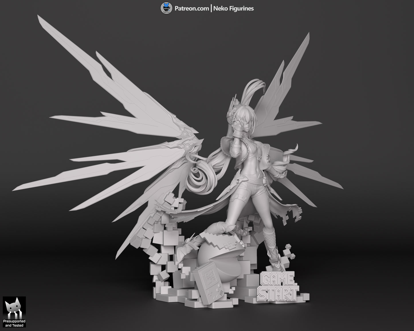 Neko Figurines SilverWolfLV999 - Honkai Star Rail