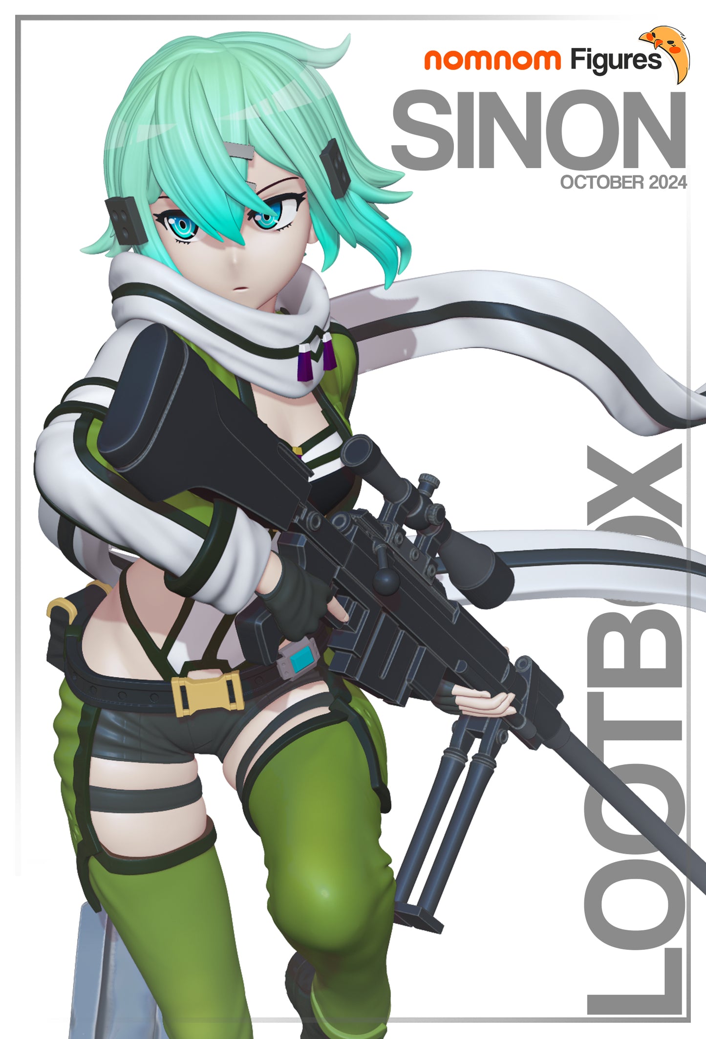 Nomnom Figures Sinon - Sword Art Online