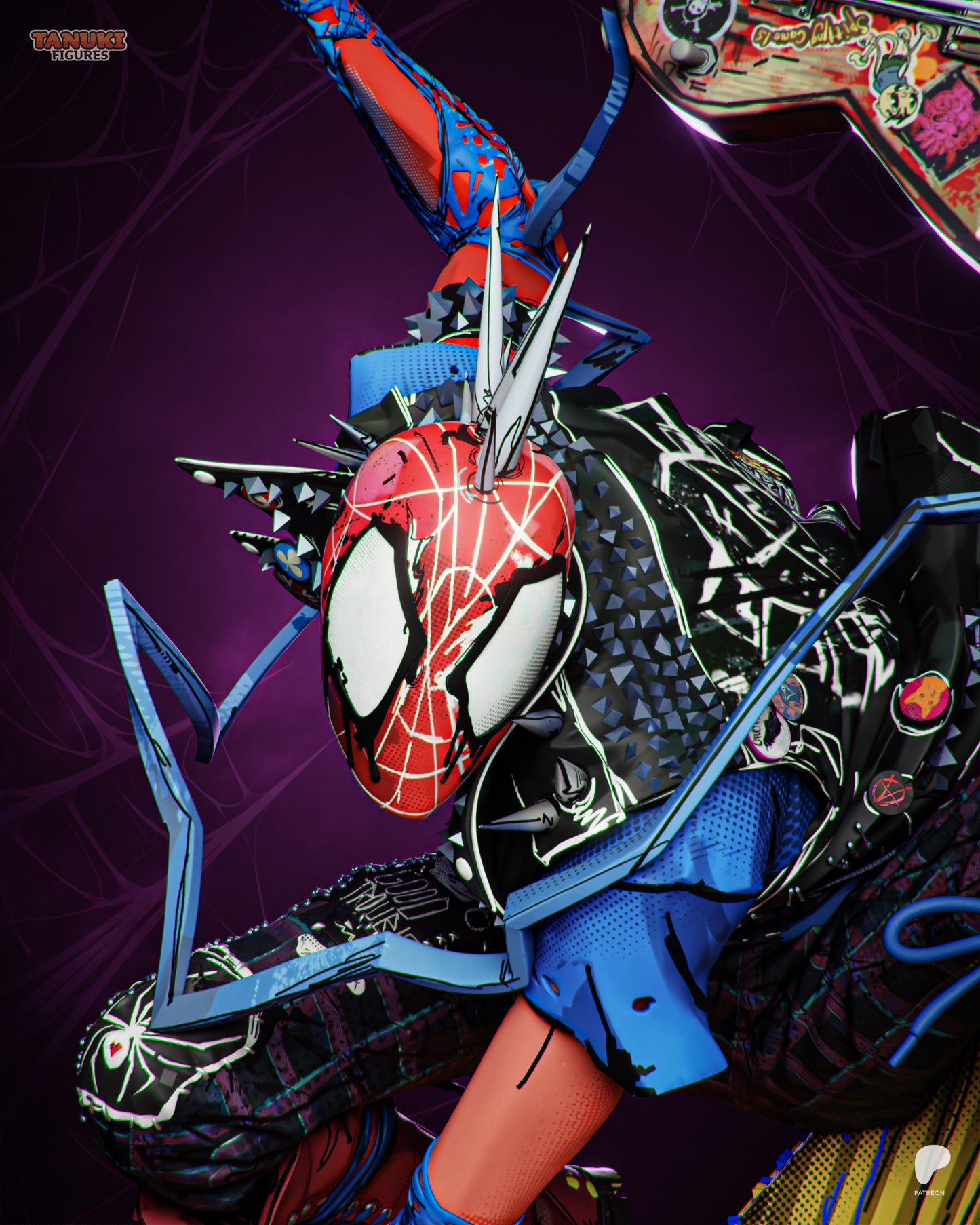 Tanuki Figures SpiderPunk